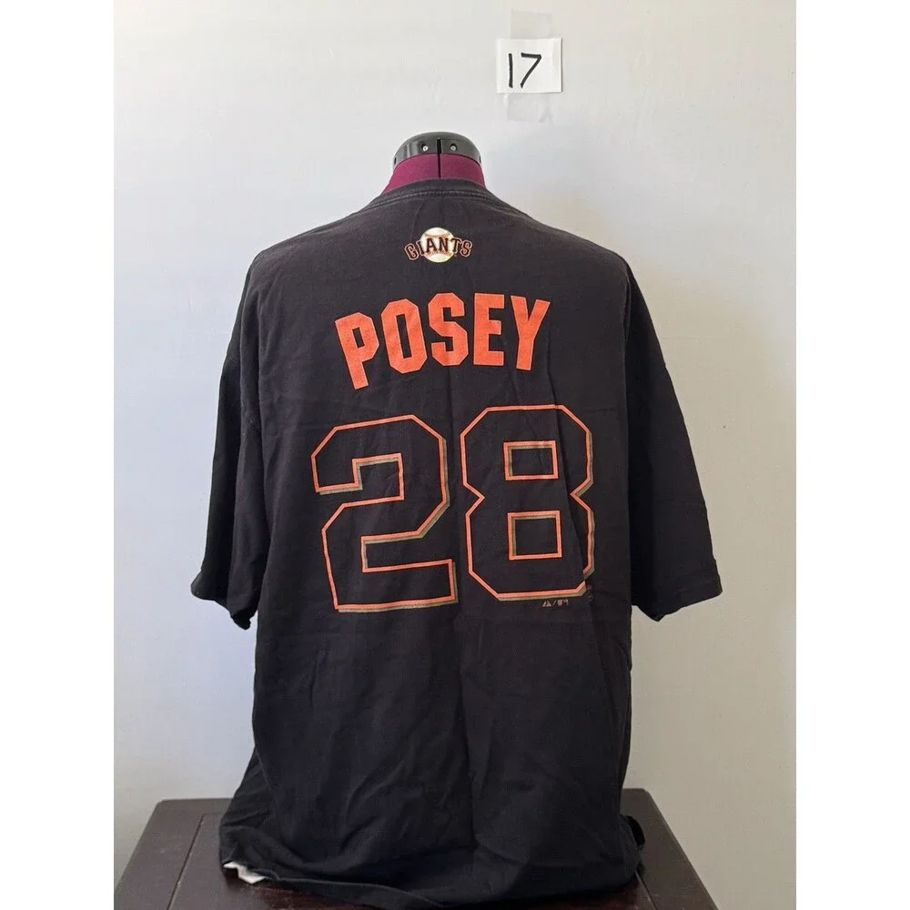 SF Giants Buster Posey #28 Tee MLB Genuine Merchandise 2XL